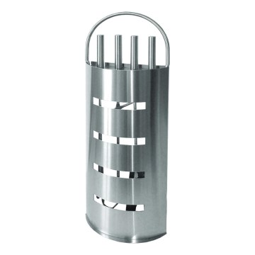 Herramientas para chimeneas 5 pz cromo brillante