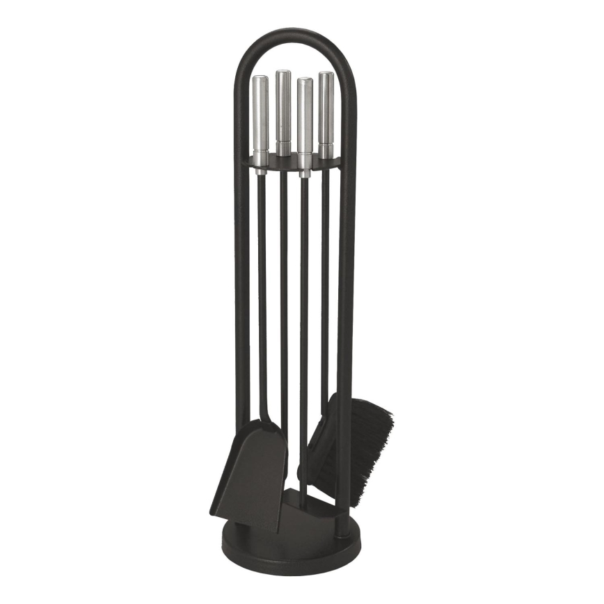 Herramientas para chimeneas 5 pz negro