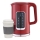 Hervidor con pantalla LCD 1,7 l 2200W/230V rojo + taza de viaje 450 ml