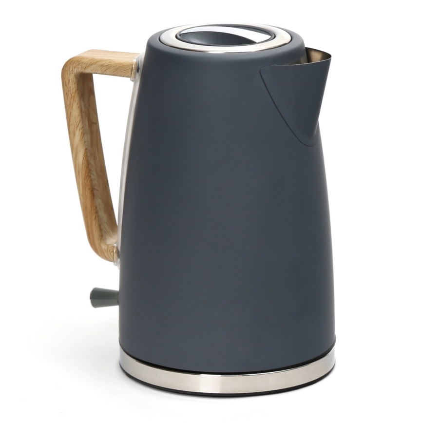 Hervidor eléctrico 1,7 l 2400W/230V acero inoxidable/gris
