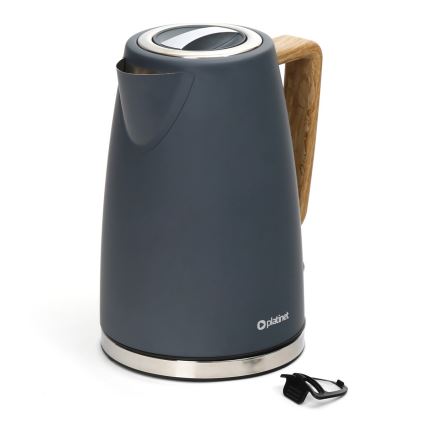 Hervidor eléctrico 1,7 l 2400W/230V acero inoxidable/gris