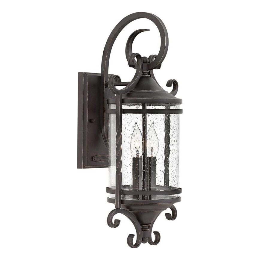Hinkley - Aplique de exterior CASA 2xE14/40W/230V IP44