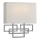 Hinkley - Aplique LANZA 2xE14/60W/230V cromo mate
