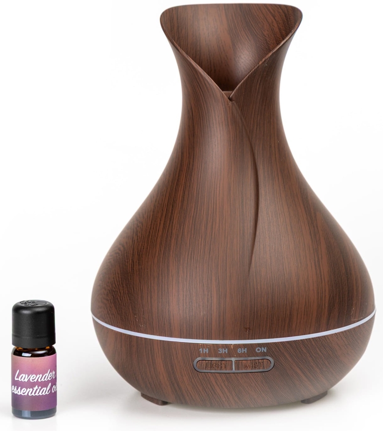 Humidificador e ionizador de aire LED RGB 400 ml
