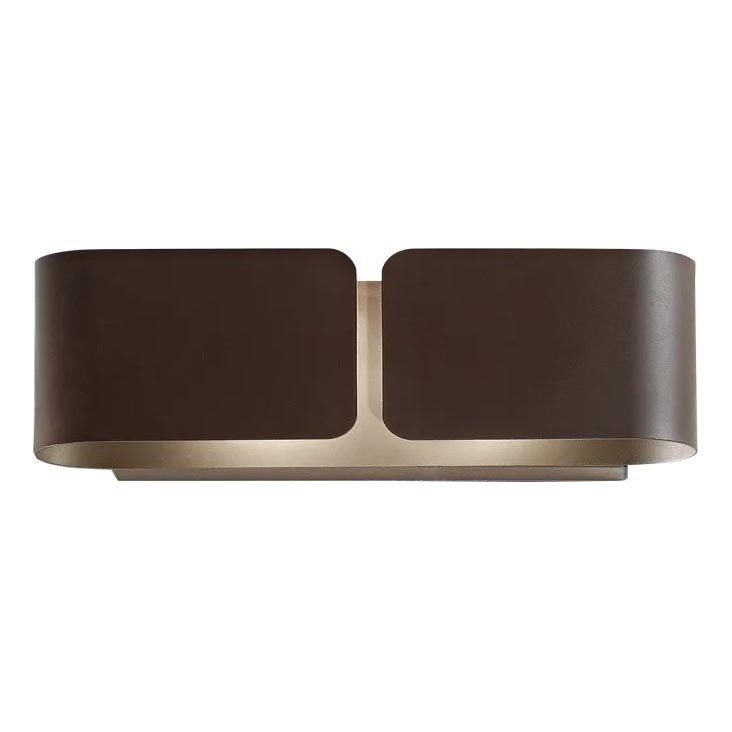 Ideal Lux - Aplique CLIP 2xE27/60W/230V marrón