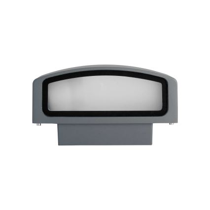 Ideal Lux - Aplique de exterior ANDROMEDA 1xE27/60W/230V IP55 antracita