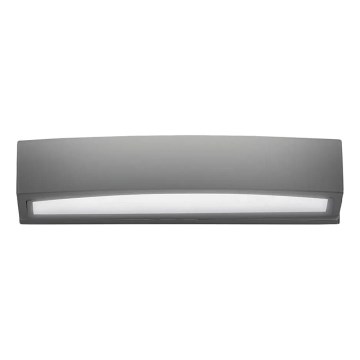 Ideal Lux - Aplique de exterior ANDROMEDA 2xE27/60W/230V IP55 antracita