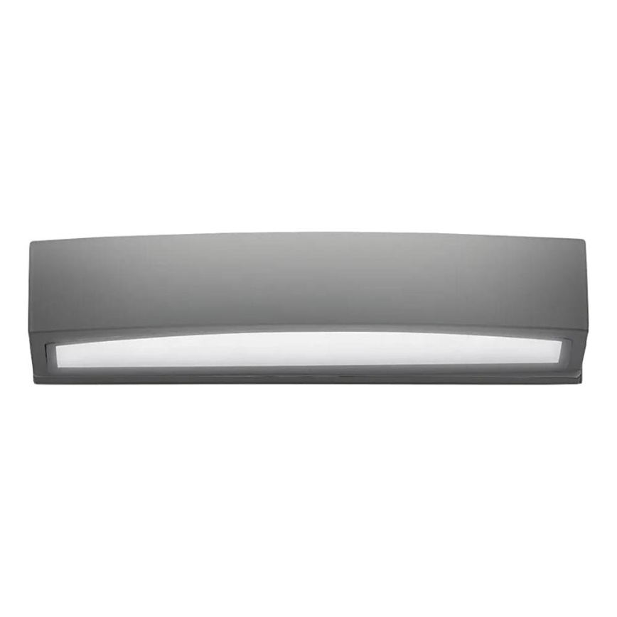 Ideal Lux - Aplique de exterior ANDROMEDA 2xE27/60W/230V IP55 antracita