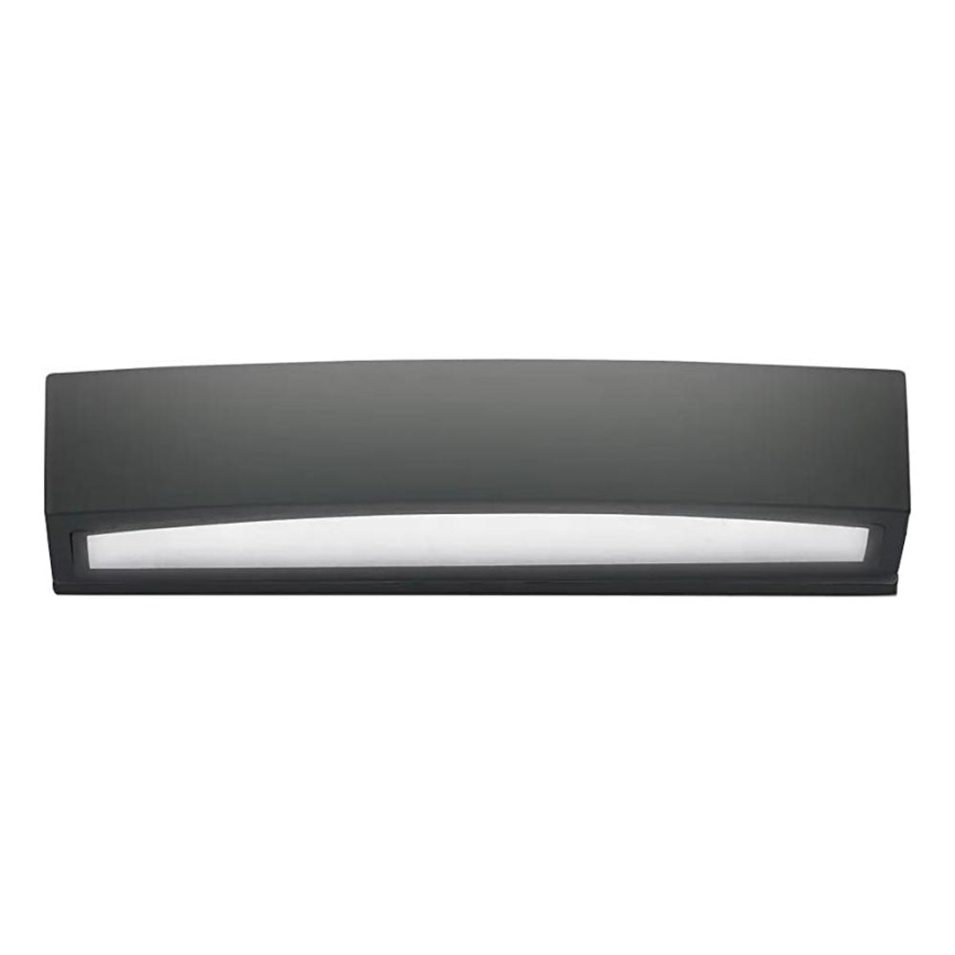 Ideal Lux - Aplique de exterior ANDROMEDA 2xE27/60W/230V IP55 negro
