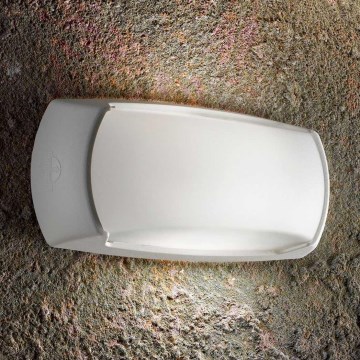 Ideal Lux - Aplique de exterior FELIX 1xE27/23W/230V IP66 blanco