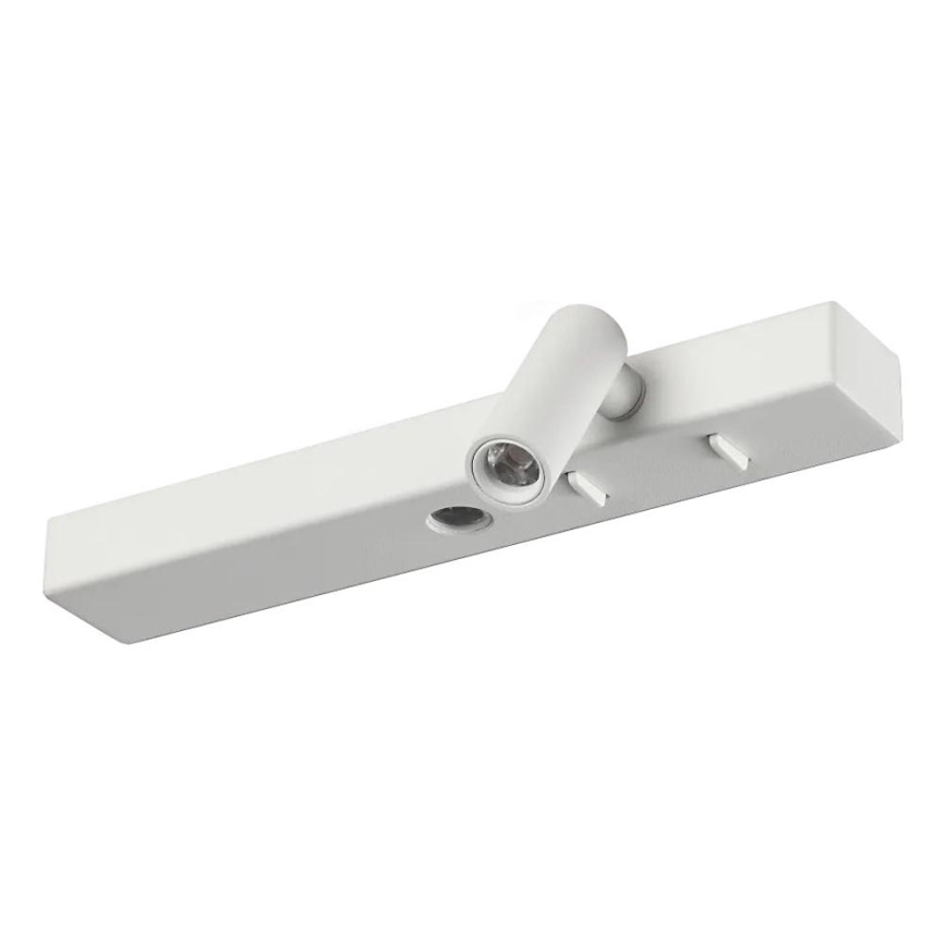 Ideal Lux - Aplique LED BONNE 2xLED/6,5W/230V CRI 90 blanco