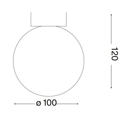 Ideal Lux - Aplique LED CARTA 1xG9/3W/230V diá. 10 cm blanco