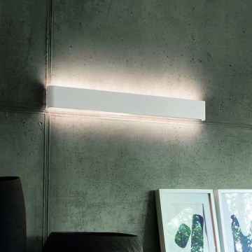 Ideal Lux - Aplique LED DELTA LED/30W/230V 3000K 83 cm CRI 90 blanco