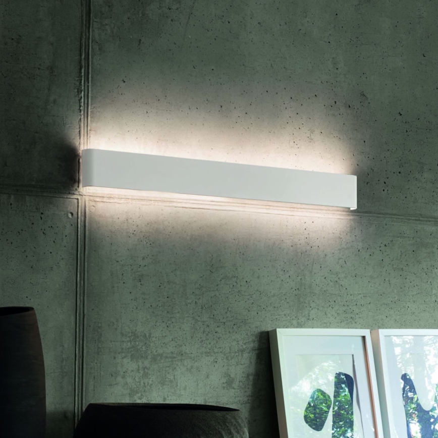 Ideal Lux - Aplique LED DELTA LED/30W/230V 3000K 83 cm CRI 90 blanco