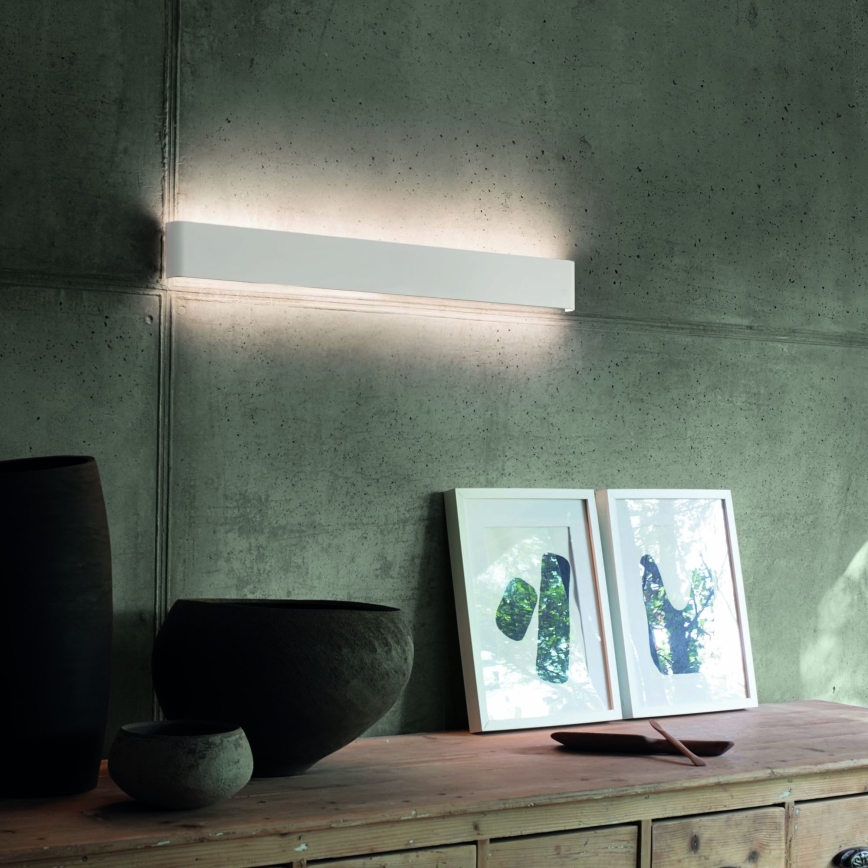Ideal Lux - Aplique LED DELTA LED/30W/230V 3000K 83 cm CRI 90 blanco