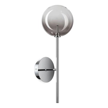 Ideal Lux - Aplique LED EQUINOXE 1xG4/2W/230V cromo brillante/ahumado