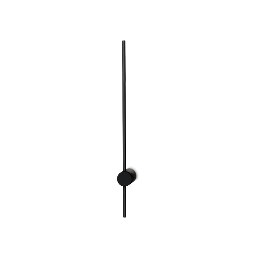 Ideal Lux - Aplique LED ESSENCE LED/12W/230V 4000K 70 cm CRI 90 negro