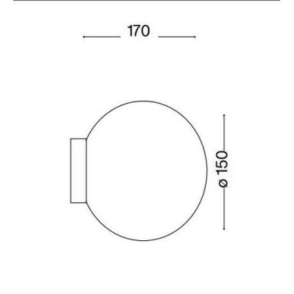 Ideal Lux - Aplique LED MAPA 1xG9/15W/230V