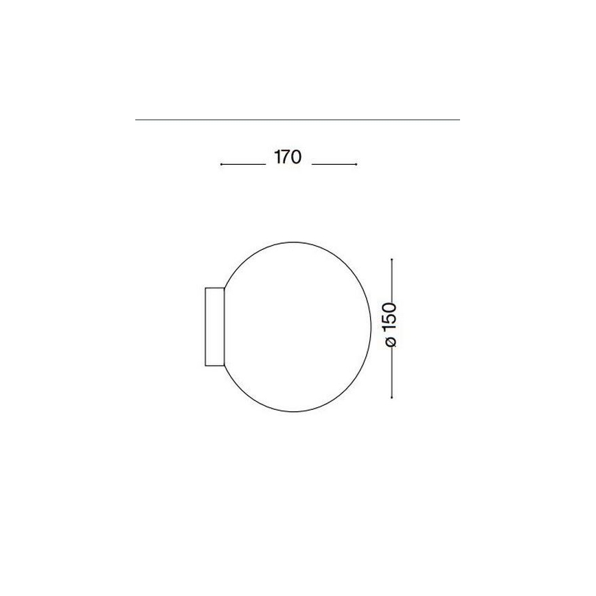 Ideal Lux - Aplique LED MAPA 1xG9/15W/230V