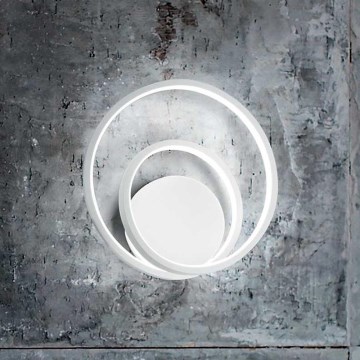 Ideal Lux - Aplique LED OZ LED/26W/230V CRI 90 blanco