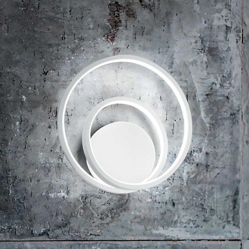 Ideal Lux - Aplique LED OZ LED/26W/230V CRI 90 blanco