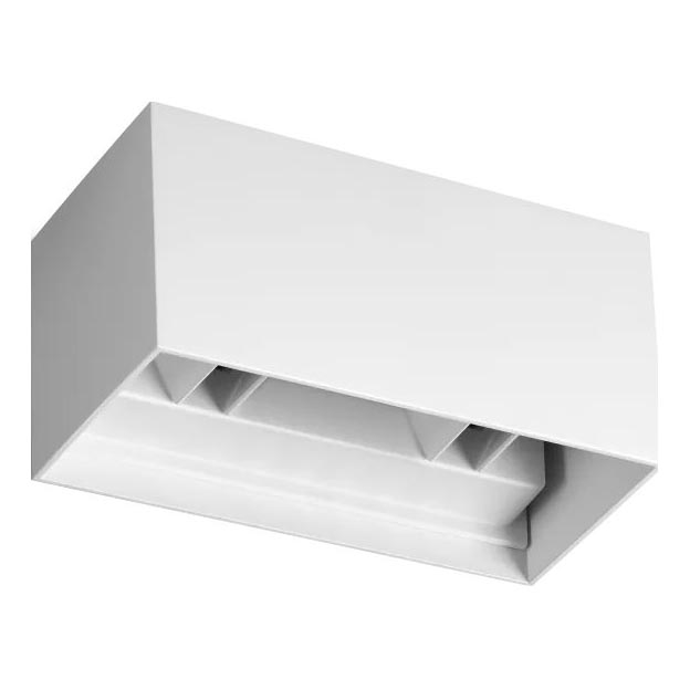 Ideal Lux - Aplique LED para exterior ATOM LED/25W/230V CRI 90 IP54 blanco