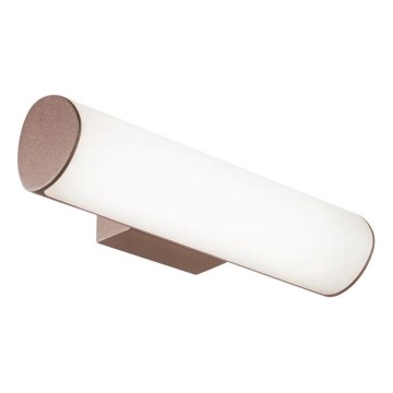 Ideal Lux - Aplique LED para exterior ETERE LED/9,5W/230V 3000K CRI 90 IP44 marrón
