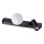 Ideal Lux - Aplique LED PING PONG 2xLED/3W/230V CRI 90 negro