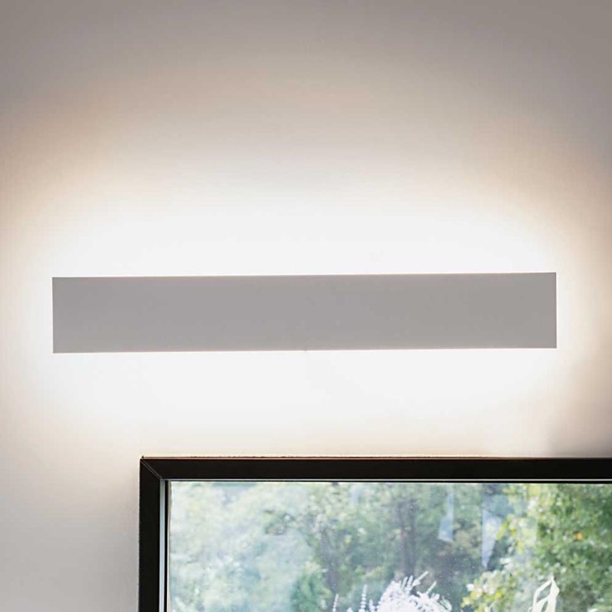 Ideal Lux - Aplique LED ZIG ZAG LED/23W/230V 53 cm CRI 90 blanco