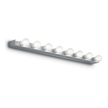 Ideal Lux - Aplique PRIVE 8xE14/40W/230V cromo brillante