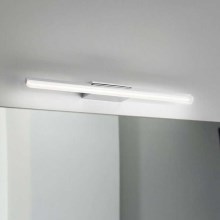 Ideal Lux - Iluminación LED para espejos de baño RIFLESSO LED/17W/230V 62 cm IP44 cromo