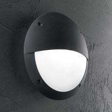 Ideal Lux - Iluminación técnica 1xE27/23W/230V negro IP66