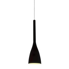 Ideal Lux - Lámpara colgante 1xE14/40W/230V negra
