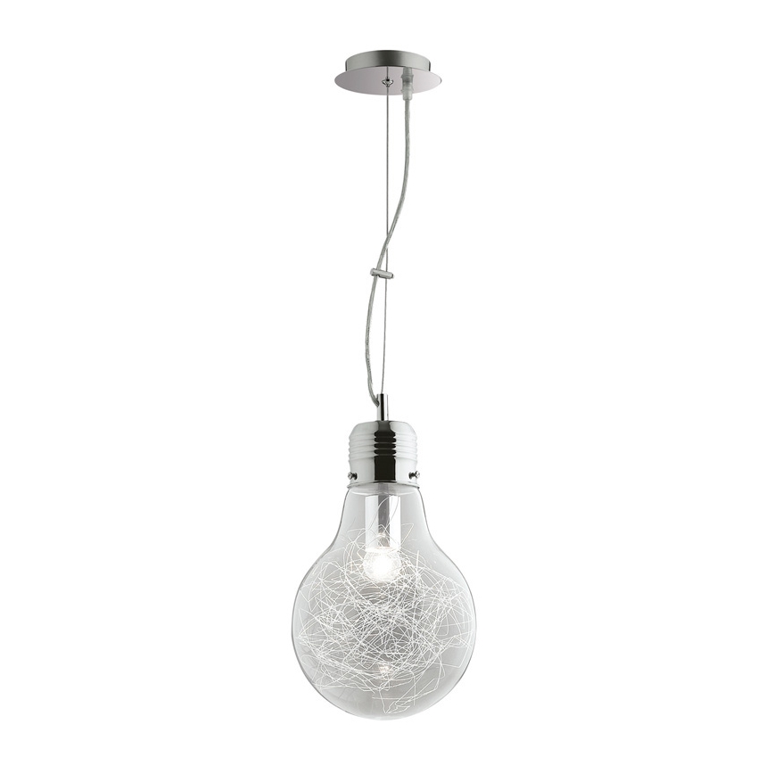 Ideal Lux - Lámpara colgante 1xE27/60W/230V diá. 22 cm
