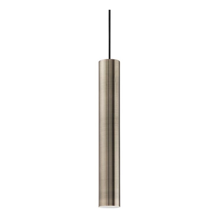 Ideal Lux - Lámpara colgante 1xGU10/28W/230V bronce