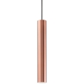 Ideal Lux - Lámpara colgante 1xGU10/28W/230V color cobre