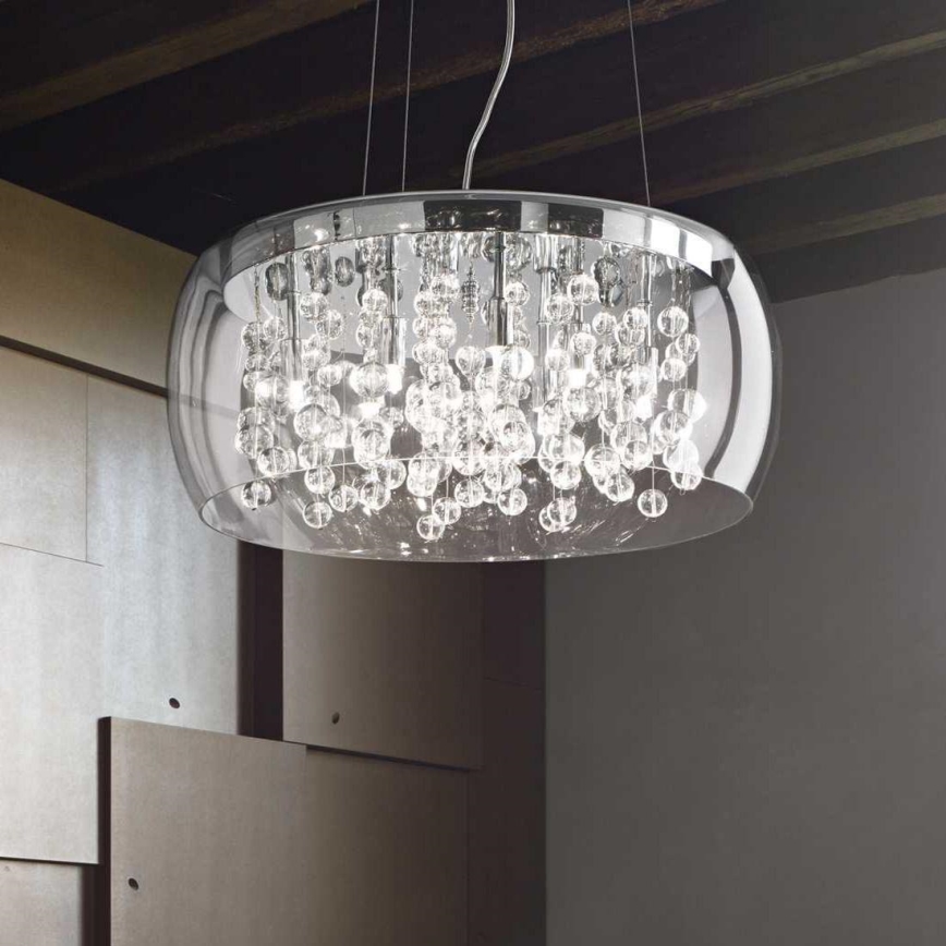 Ideal Lux - Lámpara colgante AUDI 5xG9/40W/230V transparente