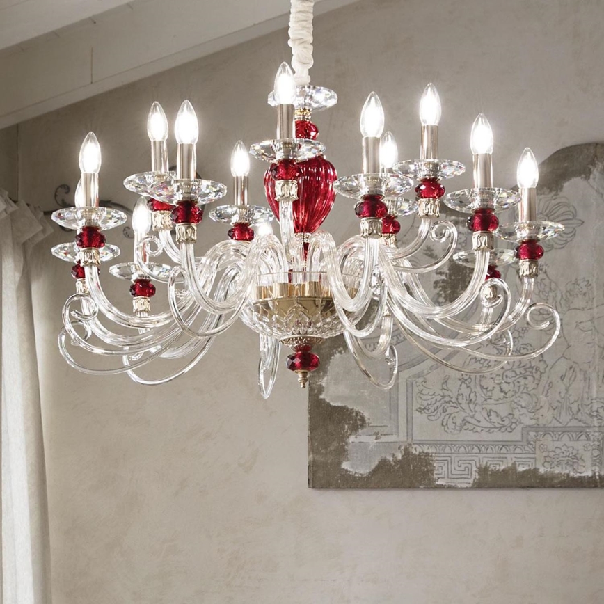 Ideal Lux - Lámpara colgante BARONET 15xE14/40W/230V