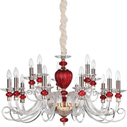 Ideal Lux - Lámpara colgante BARONET 15xE14/40W/230V
