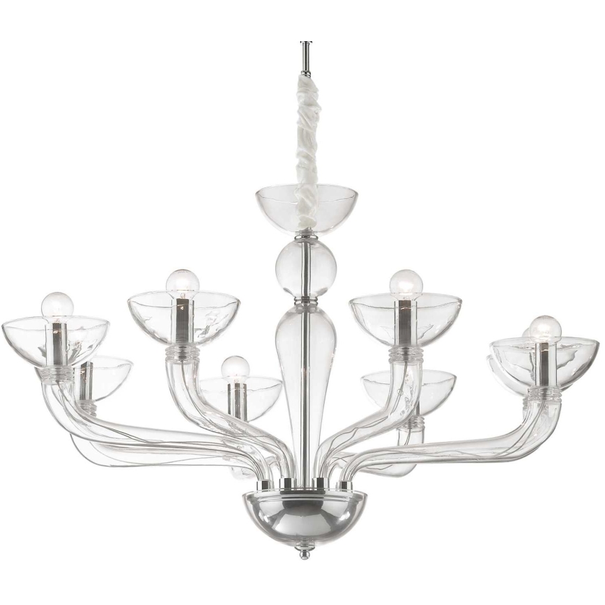 Ideal Lux – Lámpara colgante CASANOVA 8×E14/40W/230V