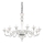 Ideal Lux - Lámpara colgante con cadena BRIGITTA 12xE14/40W/230V diá. 120 cm transparente