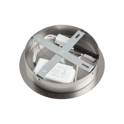 Ideal Lux - Lámpara colgante LED EQUINOXE 12xG4/2W/230V diá. 124 cm cromo brillante/transparente