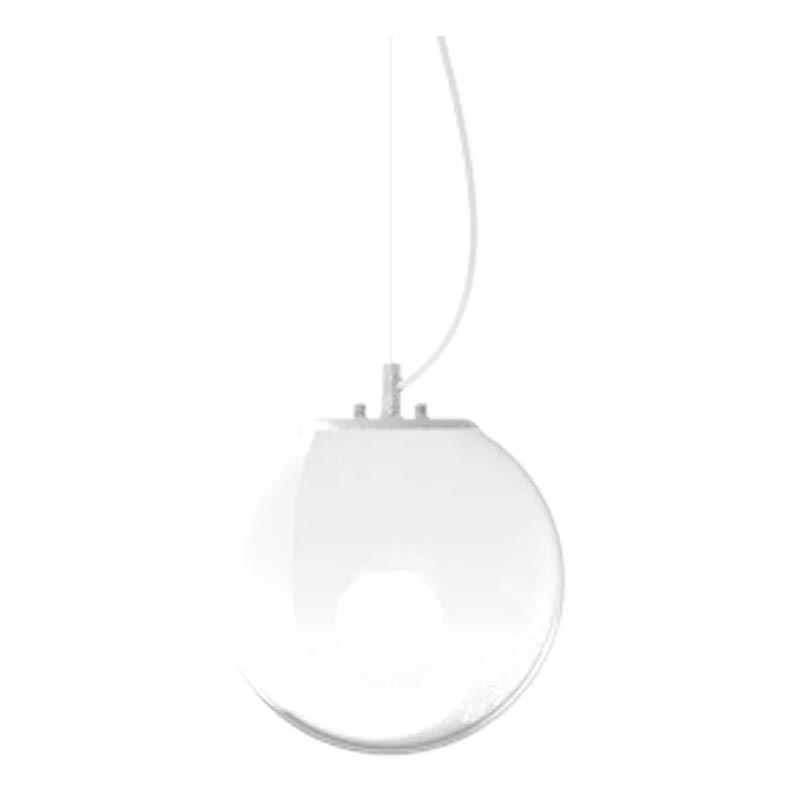 Ideal Lux - Lámpara colgante MAPA 1xE27/42W/230V diá. 20 cm transparente