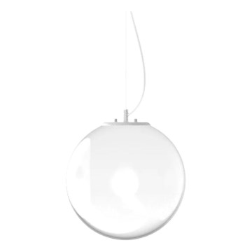 Ideal Lux - Lámpara colgante MAPA 1xE27/42W/230V diá. 30 cm transparente