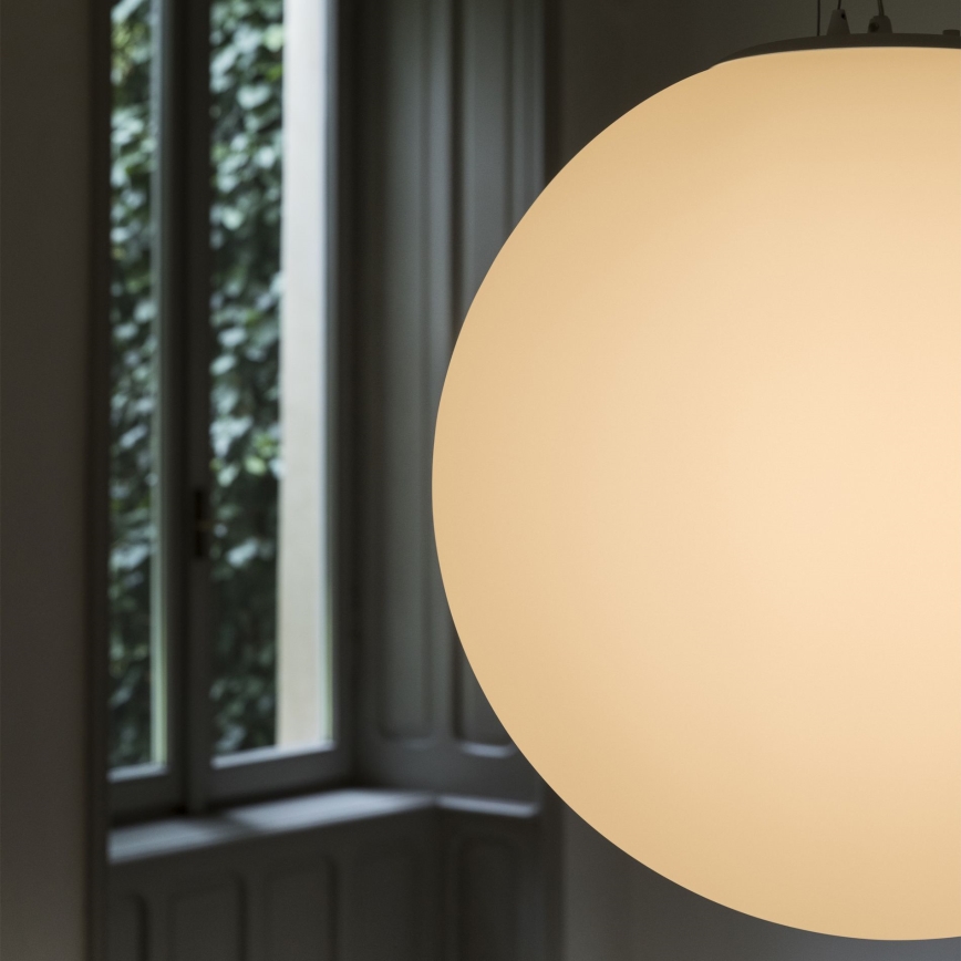 Ideal Lux - Lámpara colgante MAPA 1xE27/60W/230V blanco