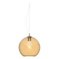 Ideal Lux - Lámpara colgante NEMO 1xE27/42W/230V diá. 30 cm beige