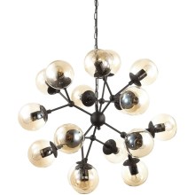 Ideal Lux - Lámpara de araña con cadena KEPLER 18xE27/40W/230V