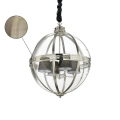 Ideal Lux - Lámpara de araña de cable WORLD 4xE14/40W/230V