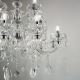 Ideal Lux - Lámpara de araña de luces de cristal con cable CONTINENTAL 12xE14/40W/230V