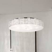 Ideal Lux - Lámpara de araña de luces de cristal con cable ROMA 12xG9/40W/230V